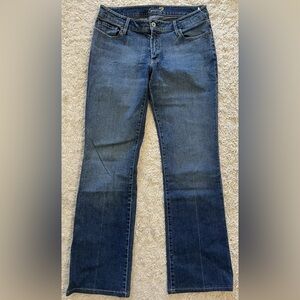 SEVEN 7 blue bootcut boot cut stretchy denim jeans 32 14 Seven7
